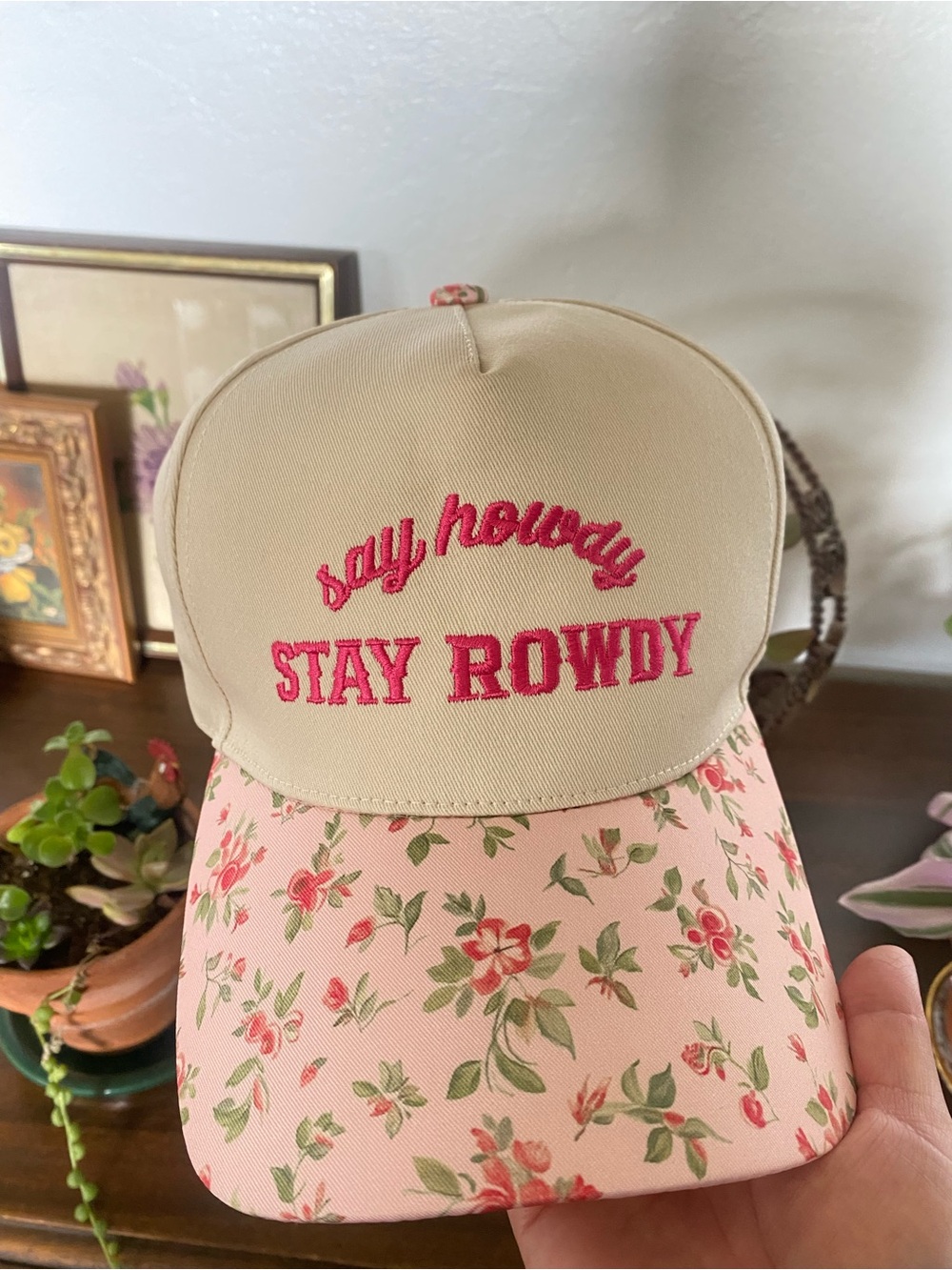 'Say Howdy Stay Rowdy' Trucker Hat
